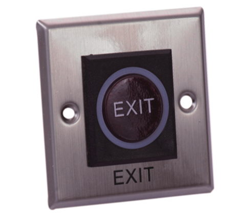 Soporte de puerta electromagnético y botón de salida EB 07